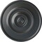Ekena Millwork Traditional Reece Ceiling Medallion (Fits Canopies up to 5 7/8"), 24 3/8"OD x 1 1/8"P, Pewter CM24REPES - alternate 1